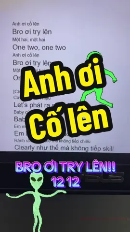 Anh ơi cố lên 1 2 1 2 bro ơi try lên cách yêu đúng điệu team bích phương em xinh say hi cover lời lyrics #english #funny #exsh vietlish