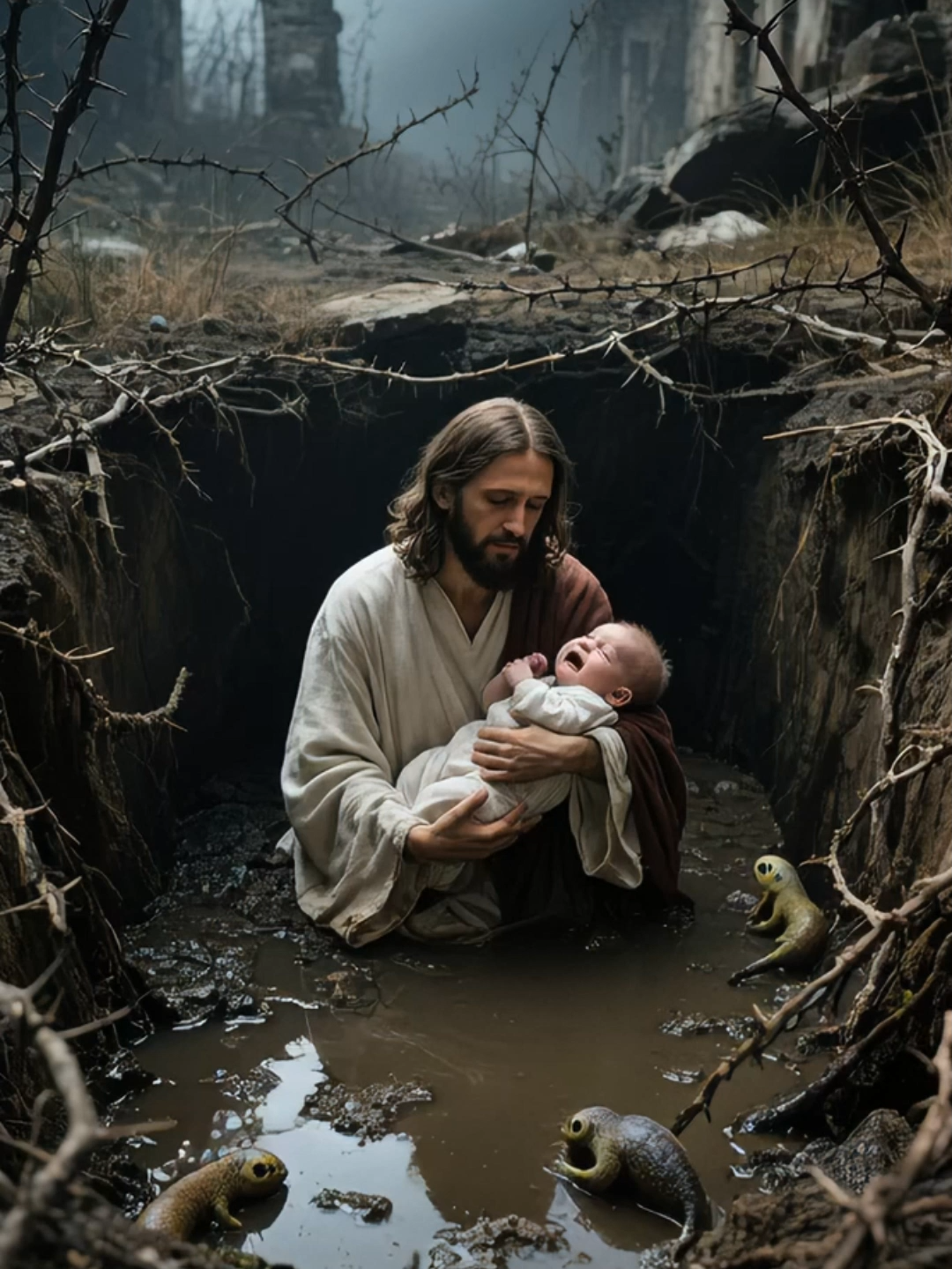 Jesus protects the babay,amen🙏#amen #jesus #jesuslovesyou #fyp