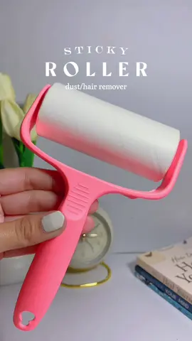 Sticky lint roller dust/hair remover #dustremover #stickyroller #lintremover #fyp #essentials 