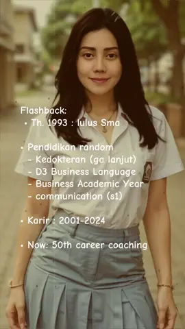 Flashback ke jaman SMA, si paling random sama pendidikan. Kalau bisa balik lagi aku akan benerin pendidikanku 🥹