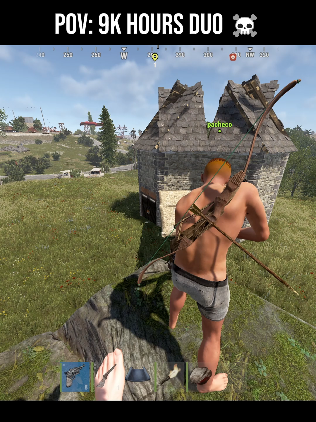 POV: 9k HOURS DUO ☠️ - #rustconsole #rustvideos #rustshorts #rustgameplay #rustsolo #rust