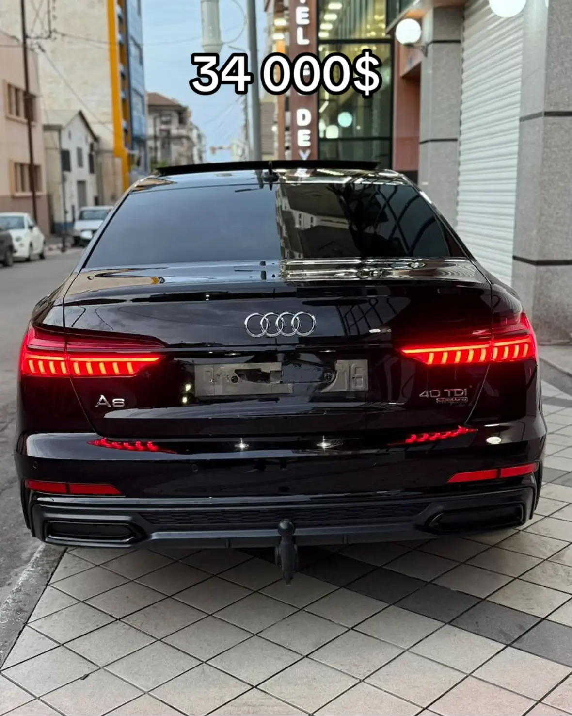 Audi A6  2023 год. 34 000$ 3.0 Бензин Автомат 30 000km Тбилиси В идеальном состоянии,пригон 🇪🇺🇺🇦