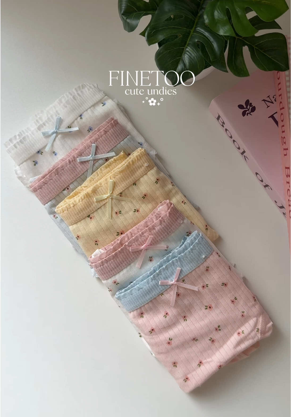 Cute and comfy undies! 💕🪷 #finetoo #finetooph #cuteunderwear #panties #cutepanties 