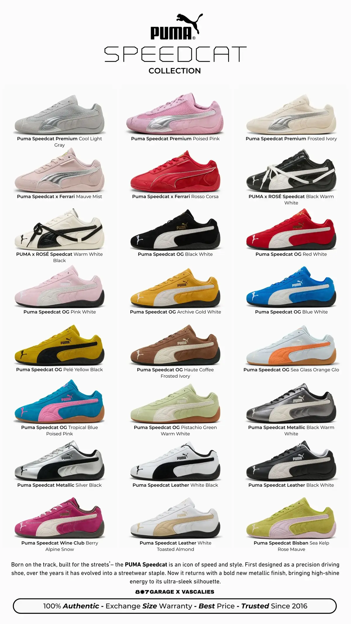 📌 INFORMASI PEMBELIAN LINK DI BIO NO. 277 🛒 ATAU CEK SHOWCASE DI PROFILE  #puma #speedcat #pumaspeedcat #collection #vascalies 