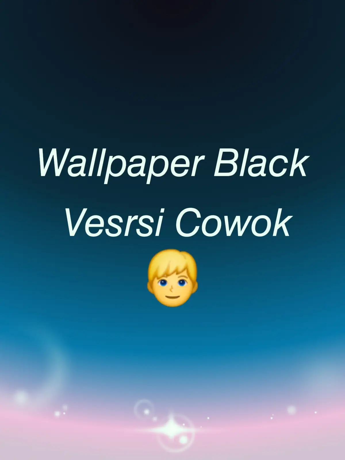 #WallpaperCowok