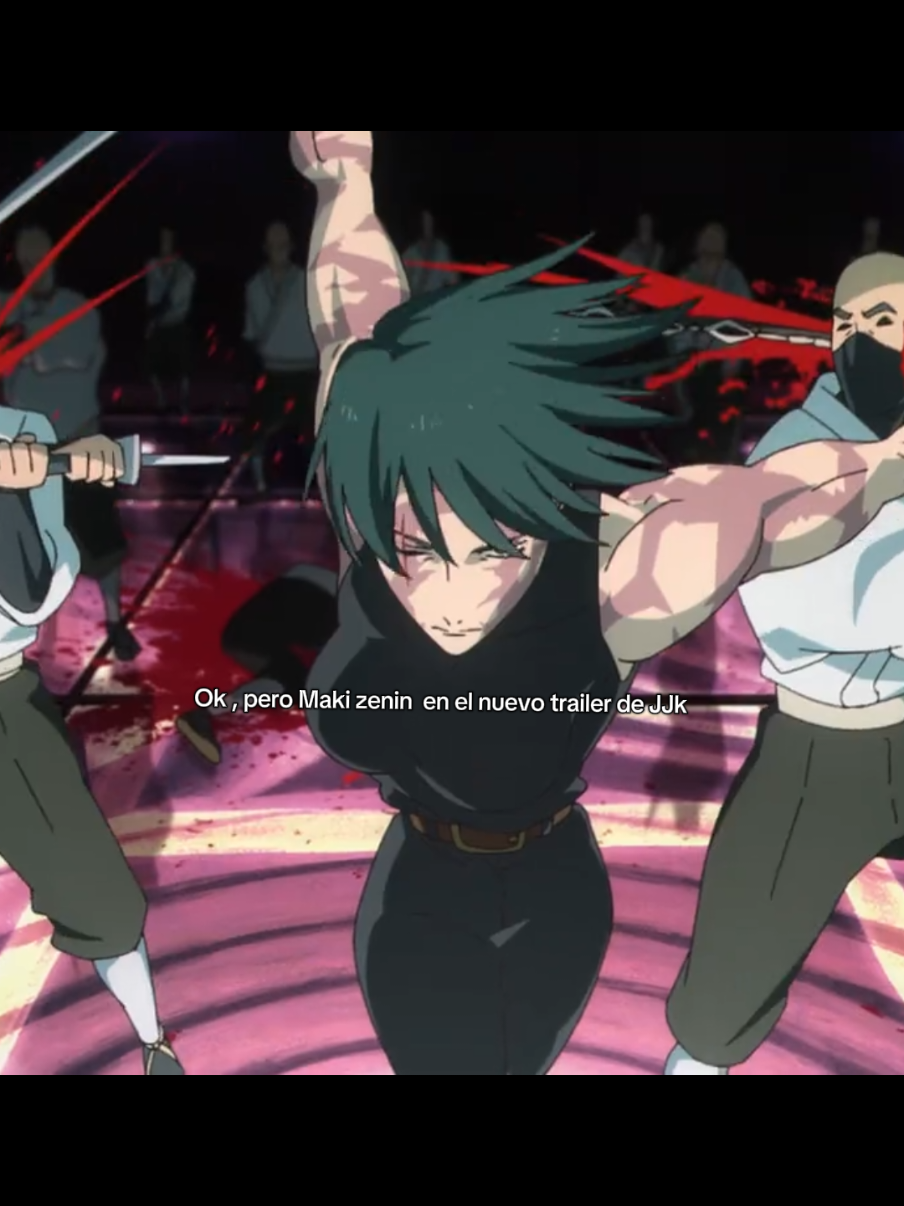 Jujutsu Kaisen trailer: Maki Zenin🔥  Anime Jujutsu Kaisen  #jujutsukaisen #trailer  #Anime #makizenin #jjk 
