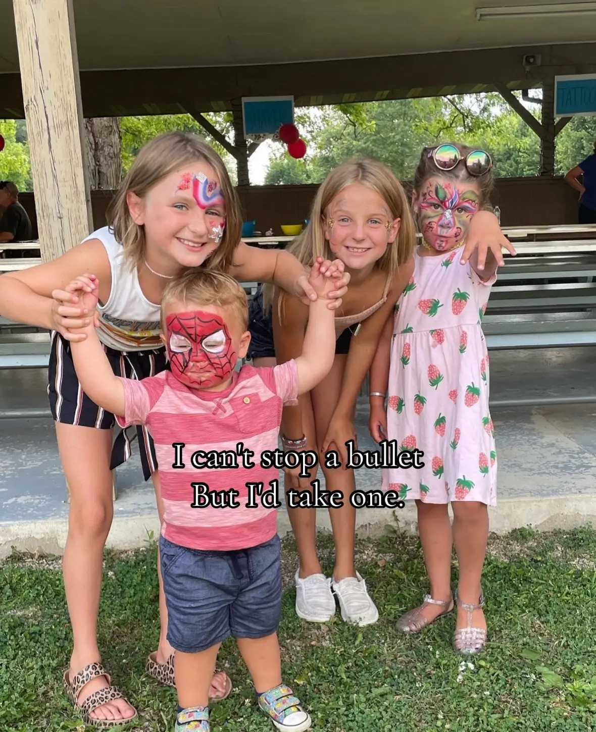 I love you guys! I hope I will be your one to come talk to when things get hard. And what Morgan Wallen said 