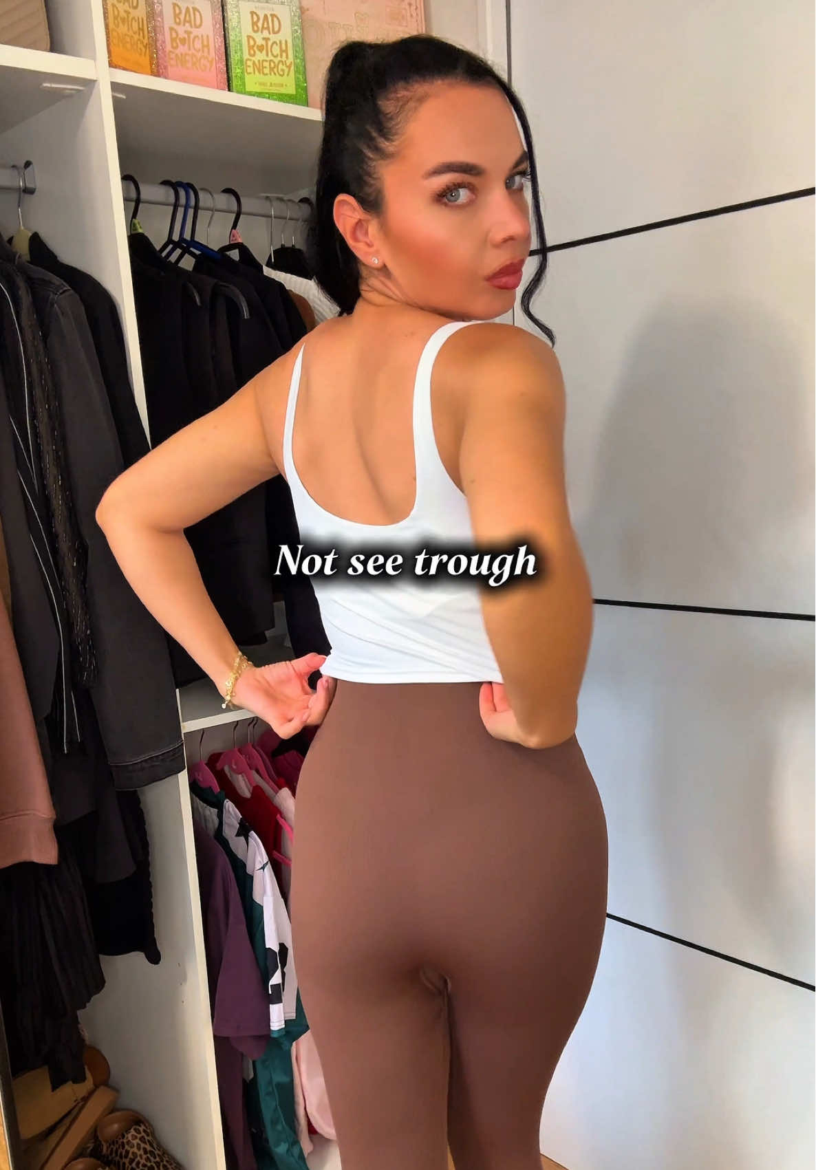 These leggings are so cheap and very good quality 🖤🤎🩶 from a thick ribbed material 🤎 #leggings #leggingsoftiktok #cheapleggings #tiktokleggins #sale 