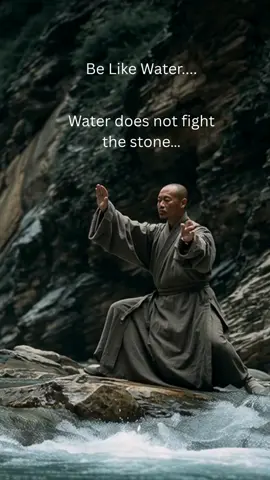 Water teaches us a truth most warriors forget: true strength is not in force, but in patience. 💧 A stone may resist — but over time, even mountains bow to persistence. Let this remind you: consistency will always outlast brute power. #fyp #inspiration #motivation 