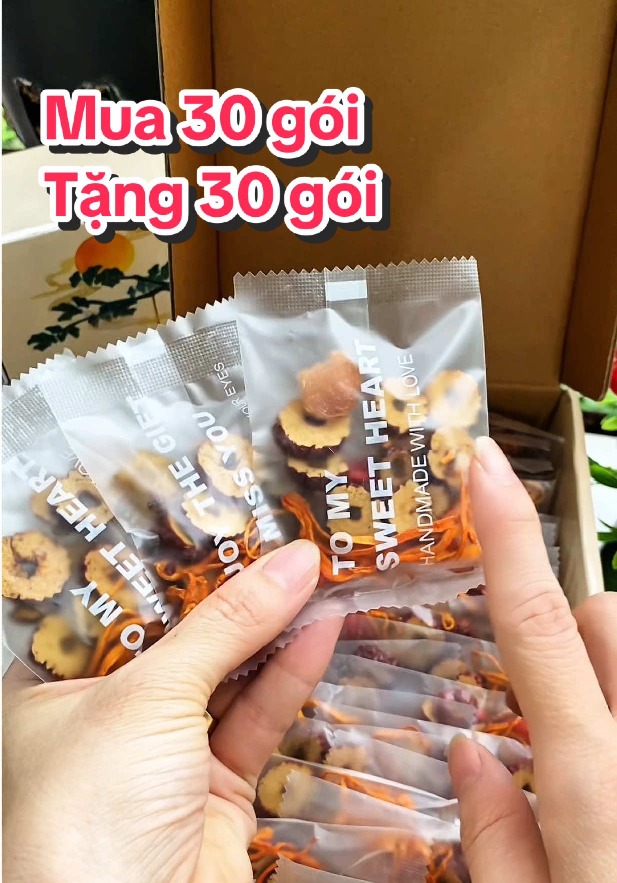 Mua 30 gói tặng 30 gói-99k #LearnOnTikTok #xuhuongtiktok #trathaomoc #tradongtrunghathao #viraltiktok 