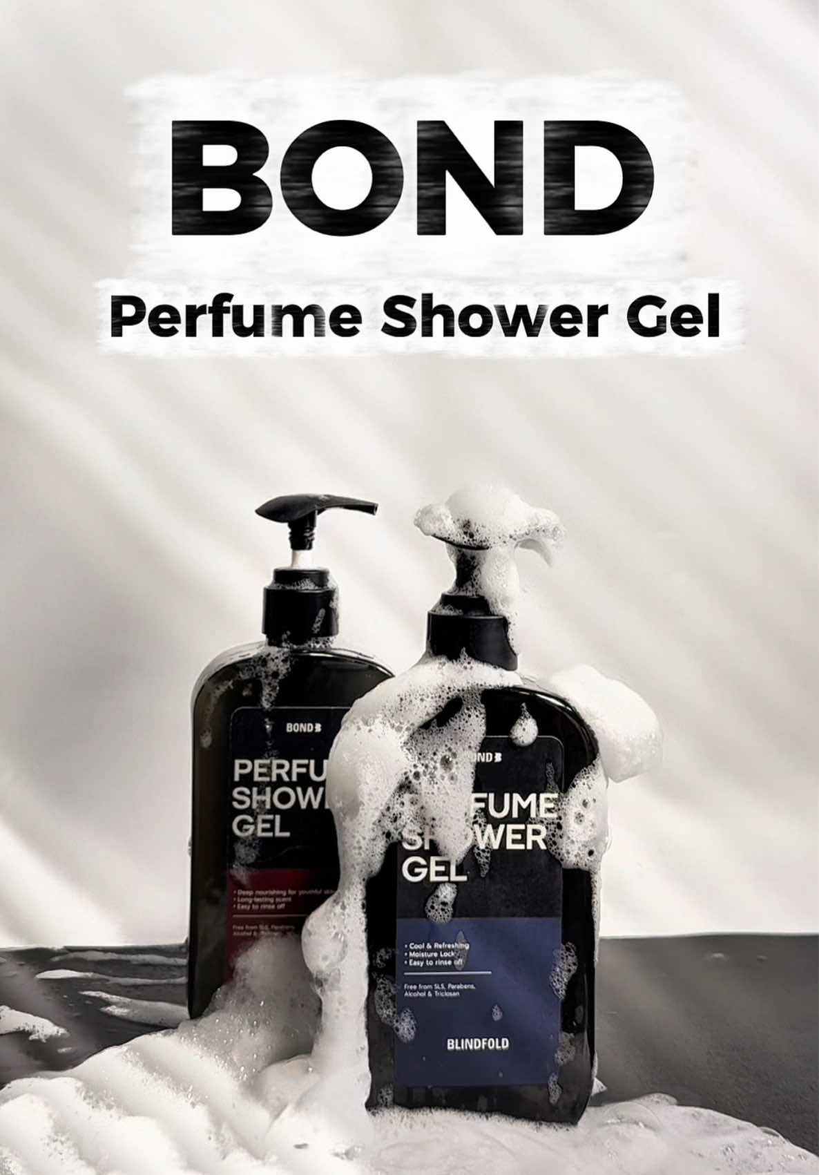 BOND Perfume Shower Gel 500 ml ผลิตภัณฑ์ทำความสะอาดผิว เนื้อออยล์ เจลอาบน้ำ #bond #เจลอาบน้ําตัวหอม #ของดีบอกต่อ #tiktokaff #bondshowergel 