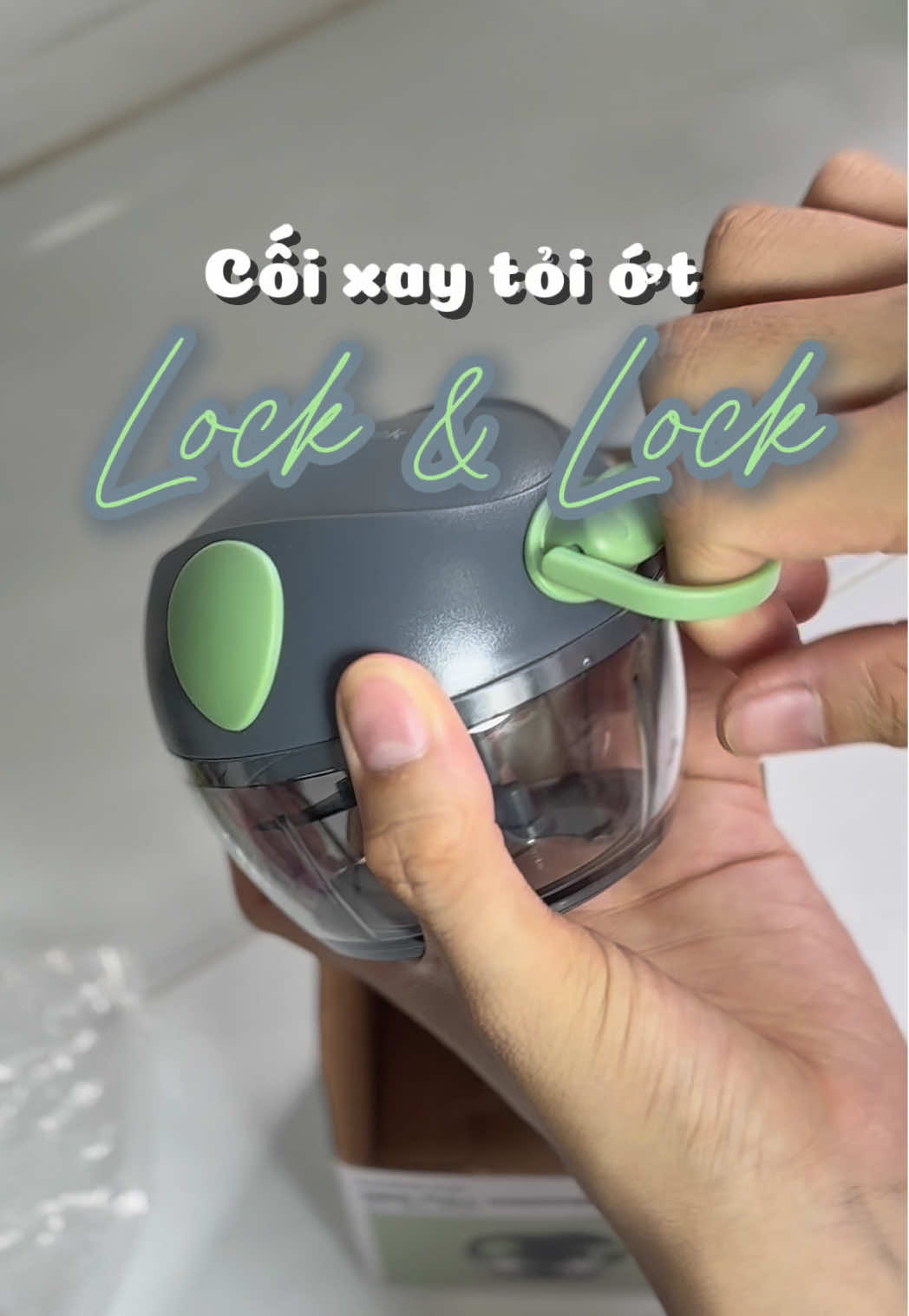Cối xay tỏi ớt cầm tay mini siêu tiện lợi #cahoireview #LearnOnTikTok #xuhuong #review 