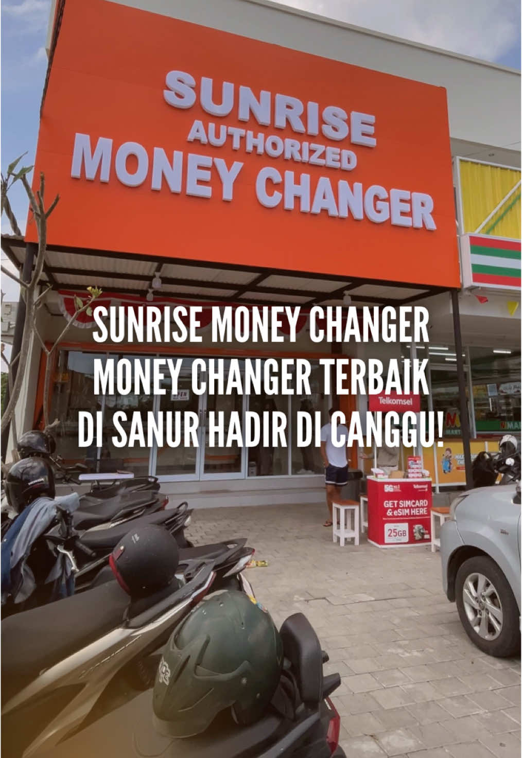Yay @Sunrisemoneychanger di Sanur yang terkenal dengan Google review bintang 5, sekarang hadir di Canggu 😍 Di sini semua mata uang asing tersedia lengkap. Tinggal bawa kartu identitas, transaksi aman, prosesnya cepat dan praktis, tentu dengan layanan profesional dan sopan. @Sunrisemoneychanger 📍Jl. Pantai Berawa No. 71 Tibubeneng, Kec. Kuta Utara, Kab. Badung. Buka dari jam 9 pagi - 12 malam  #tukaruang #sunrisemoneychanger #matauangasing #infodenpasar