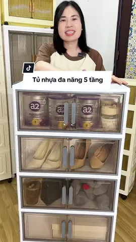 Tủ nhựa đa năng đựng đồ tiện dụng. Đang sa.le các bác mua ở giỏ hàng nha. #tunhuadanang #tunhua #tunhuagapgon @Dín đây  