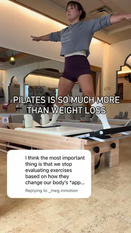 💥 Pilates isn’t about shrinking your body. 💥 It’s about transforming how you live, move, and feel in your own skin. And let’s be real — all bodies are welcome here, no matter what the Pilates marketing machines tell you. Thick, thin, curvy, straight, short, tall — the reformer doesn’t care, and neither should anyone else. Every shake, stretch, and controlled breath teaches you resilience, patience, and how to actually enjoy being in your body. It’s not about fitting a mold — it’s about feeling strong, capable, and unapologetically alive. Pilates changes more than your reflection in the mirror. It changes your posture, your mindset, your energy, and how you move through the world. ✨ Stop shrinking. Start thriving. Own your body. Love your life. Every body belongs here. ✨ #ClassicalPilates #pilatesapparel #pilatesinstructor #pilateslovers #pilatesprincess 