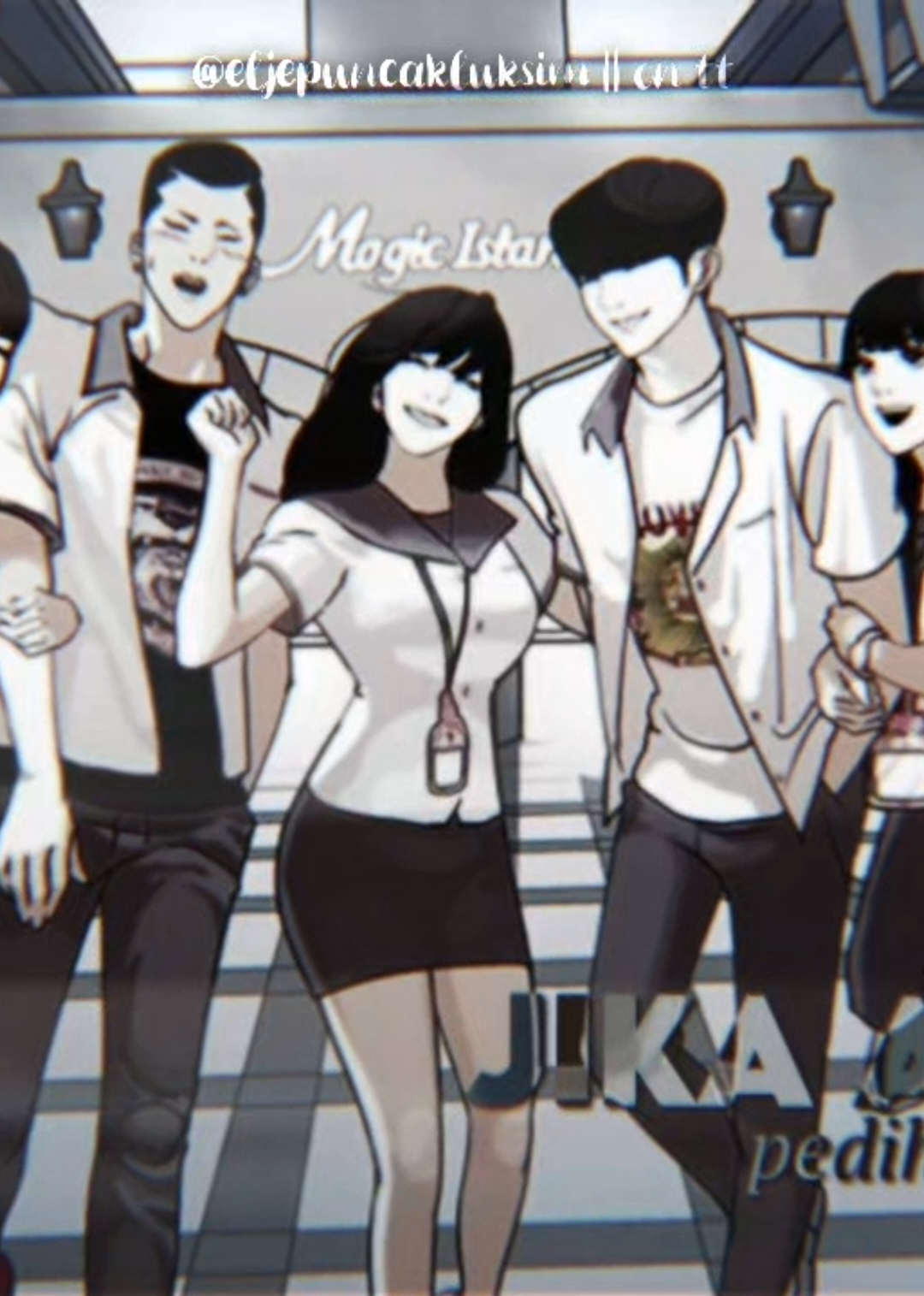 𖤐 — #JAEWON :: kangen luksim jaman majahapit [#lookism #외모지상주의 #ptjuniverse ]