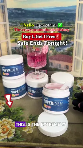 Limited time discount, last day,50%off .🚨#tiktokshop #fvp #foryour #foryoupage #discount #recommend #giftideas #freeshipping #powdersupplements #supplements #powder #supercalm #nello #nellosupercalm #uro #vaginalprobiotic 