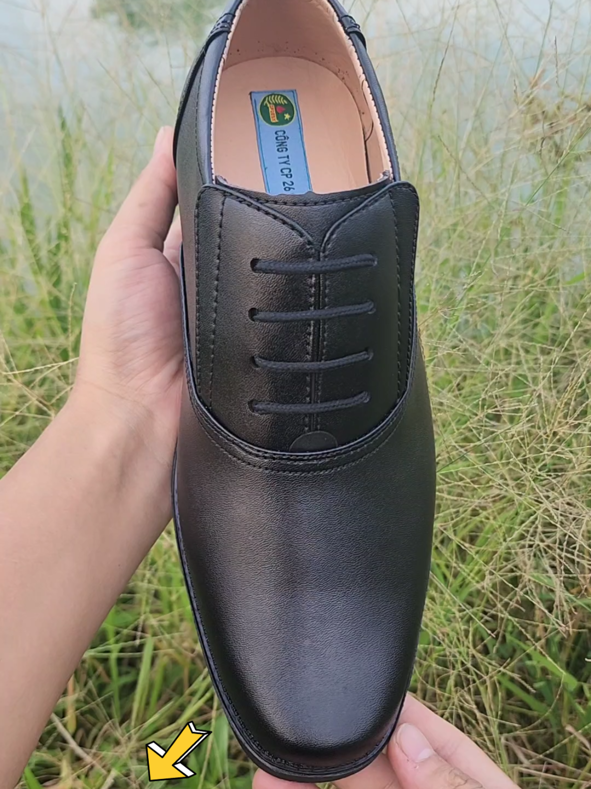 Giày tướng đế vàng tặng kèm tấ , lót quế & đón gót #giaydep #giay #giaynam #xuhuong #xh 