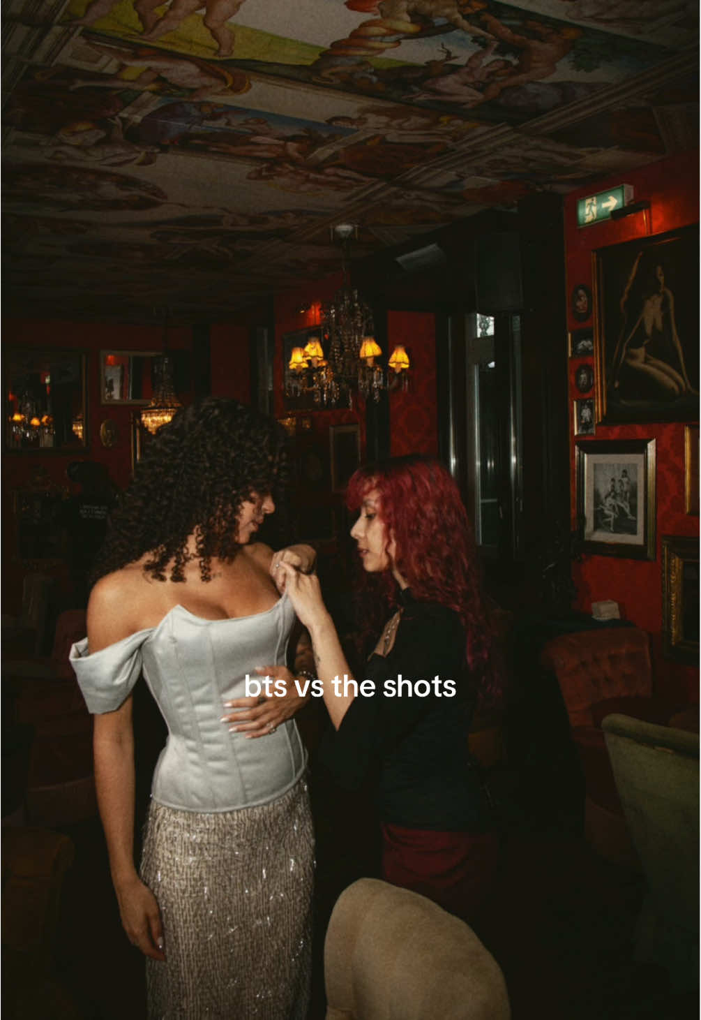 Had so much fun shooting content for this Lisbon-based corset brand. #bts #brandshoot #lisbon 