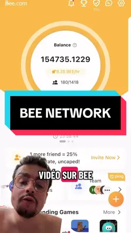 #devinelapersonne News sur BEE Network vous en êtes où ? #beenetwork #crypto #kyc #listing 
