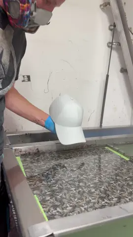 Hydro Dipping Basecap #satisfyingvideo 