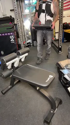 Adjustable dumbbells#gym #GymTok #homegym #dumbbellworkout #homegymequipment 