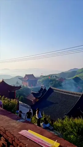 每次来寺院都带一把干花，插在香案旁再烧香：“佛爱花，我也想把好的带给它，顺便求家人安康#祈福 #上香 #平安 #算命先生 #熱門 