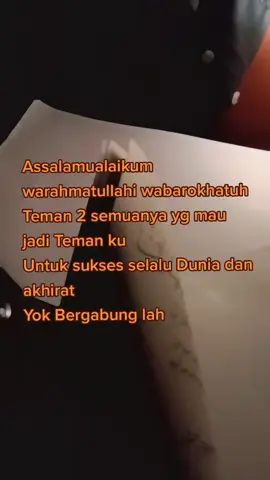 Alhamdulillah  Di Buka Belajar Bersama  Belajar kesehatan fan juga ada Belajar Mengaji nya  yg ingin menjadi Teman ku  yok Bergabung lah  silahkan  DM  Tik tok saya semoga bermanfaat  Aamiin ya rabbal Alamiin 