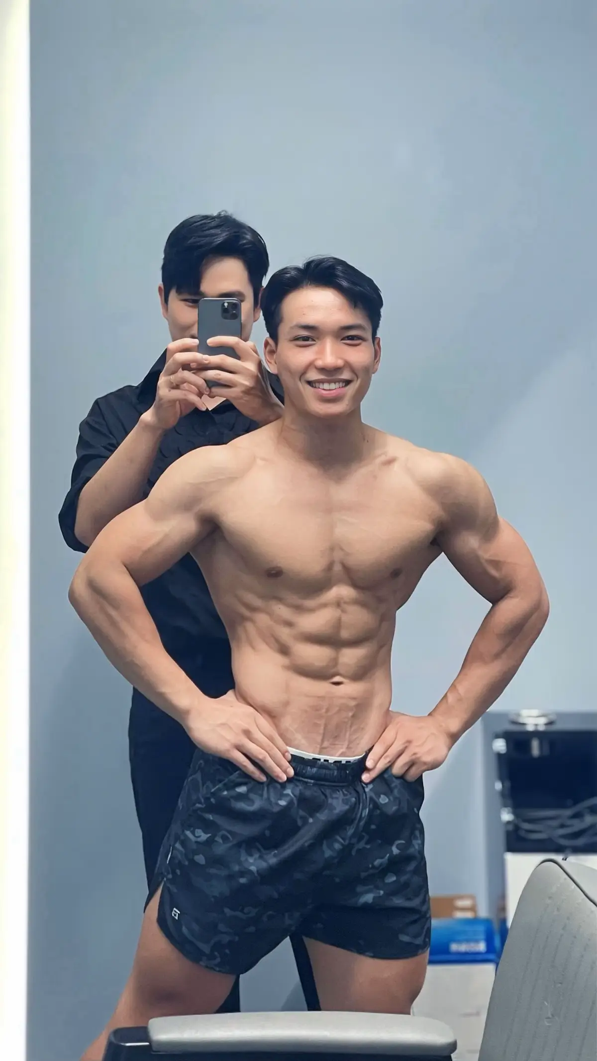 Cải thiện được thêm gì không anh em?  #gym #Fitness #motivation #xh #fyp 