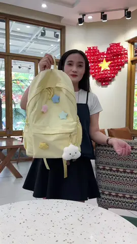 Balo sao vàng Genbag mua balo tặng 5charm xinh #balodihoc #balohocsinh #balochongnuoc 