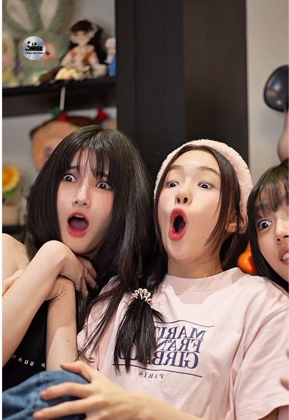 The reactions 😀😂😂😂 #mable_siriwalee #เมเบิ้ลสิริวลี #ClaireBell #แคลร์เบล #minepeople 