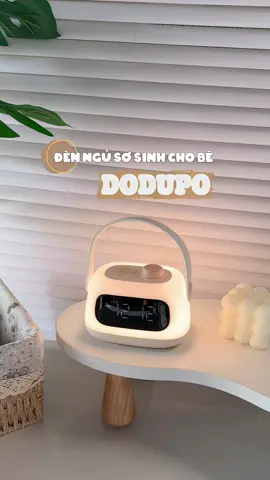 Chiếc đèn ngủ sơ sinh này tiện thật các bác ơi, nhỏ gọn xinh xắn mang đi tới đâu cũng được luôn ☀️ #xuhuong #mebimsua #denngudodupo #dennguchobesosinh #mommybanny 