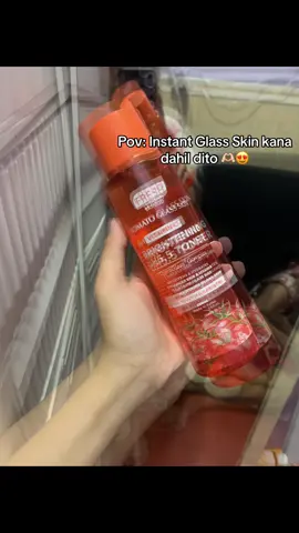 Ginamit kolang to mg 3 days grabe yung glowing ng skin ko🤩 #tomatoglassskin #glassskin #glowingskincare #madeinkorea🇰🇷 #fyp 