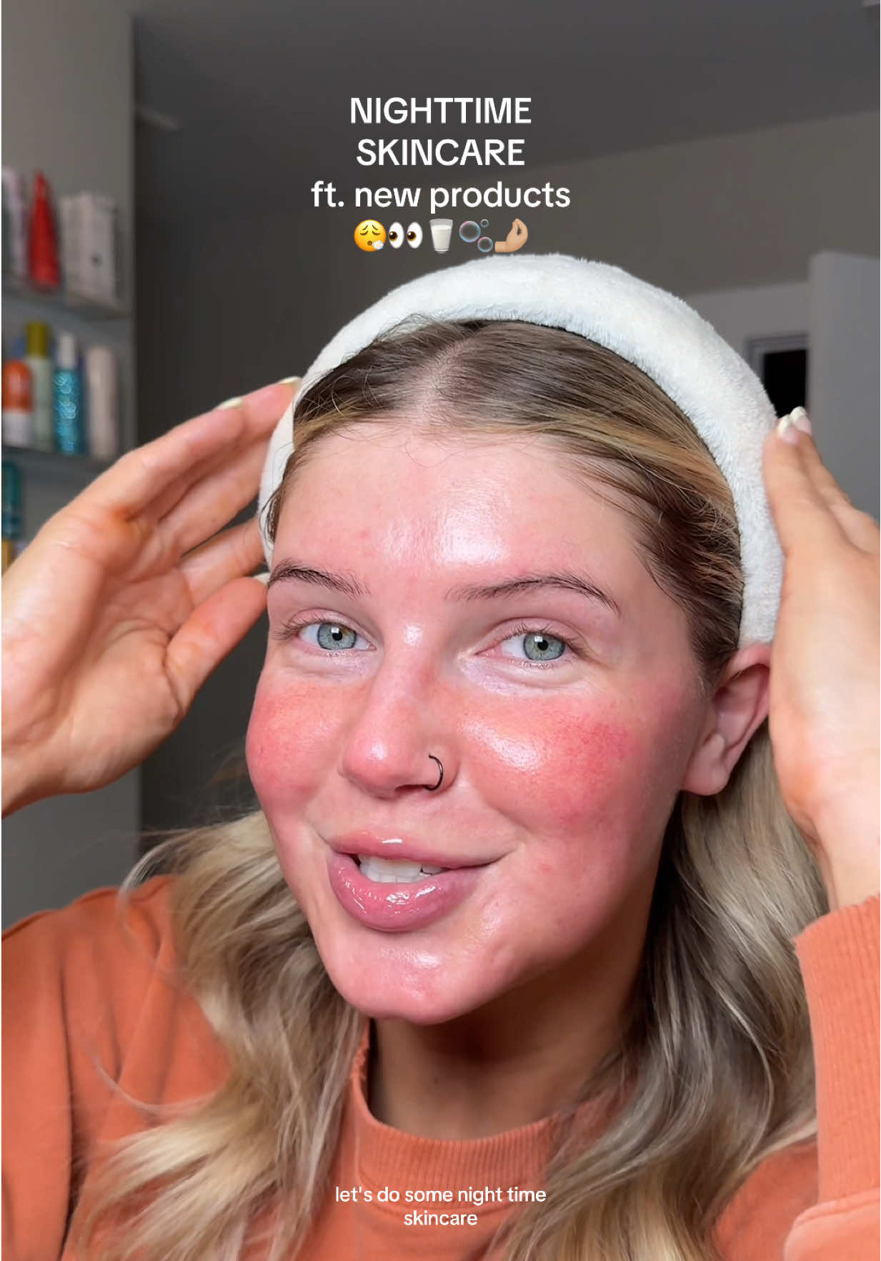 I don’t think you’re ready 👀 @Prequelskin @byoma @cocokind @KraveBeauty @The INKEY List  #nighttimeskincare #nightskincareroutine #skincare #newskincare #skincareroutine 