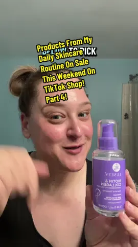 These are all my favorite daily skincare products that are on sale this weekend over Labor Day weekend on TikTok Shop. I love the Biotin and Collagen hair serum from @Luseta Beauty ! I use it in an unconventional way too, to keep my lashes nice and strong! #tiktokshop #labordaysale #glutenfreebeauty #biotin #collagen 