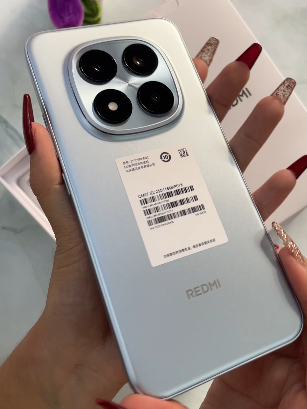 ရော့ အဲ့မှာ  Redmi Note 15 Pro plus 5G အသစ်စက်စက်ကြီး #redminote15pro5g  #Unboxing  #kyawwinmobile #Lashio #mobileshop📲 