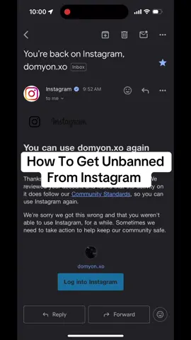 How to get unbanned from Instagram 