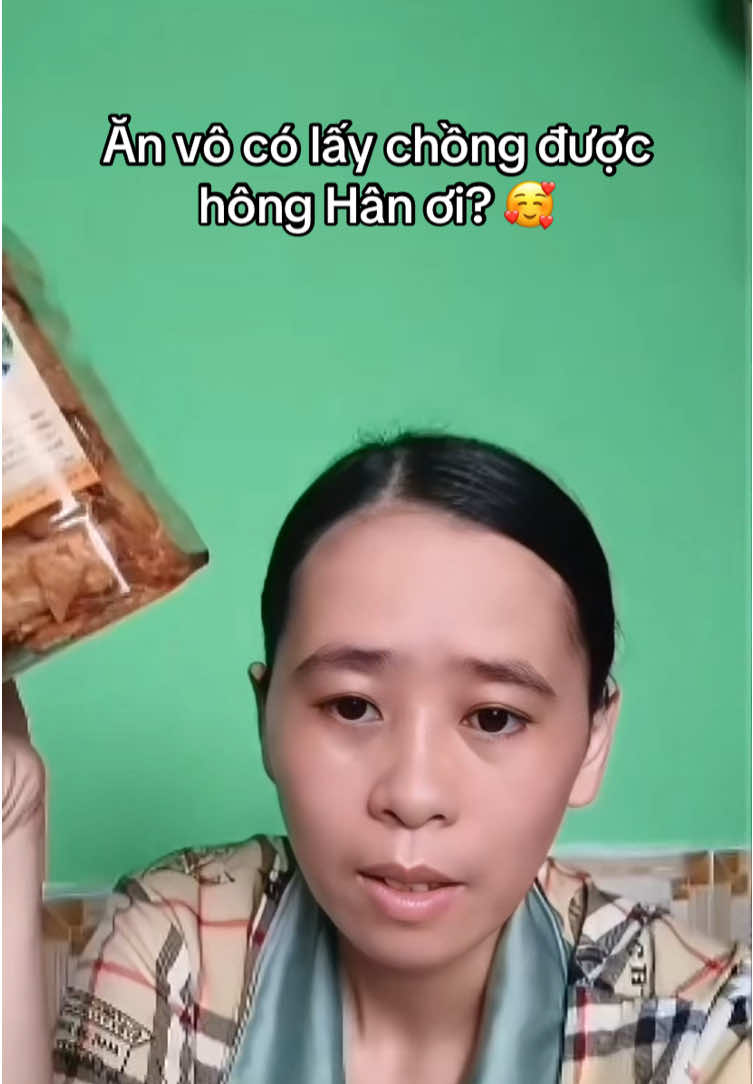 Ăn vô có lấy chồng được hông Hân ơi ? 🥰 #hannguyen #justforfun 