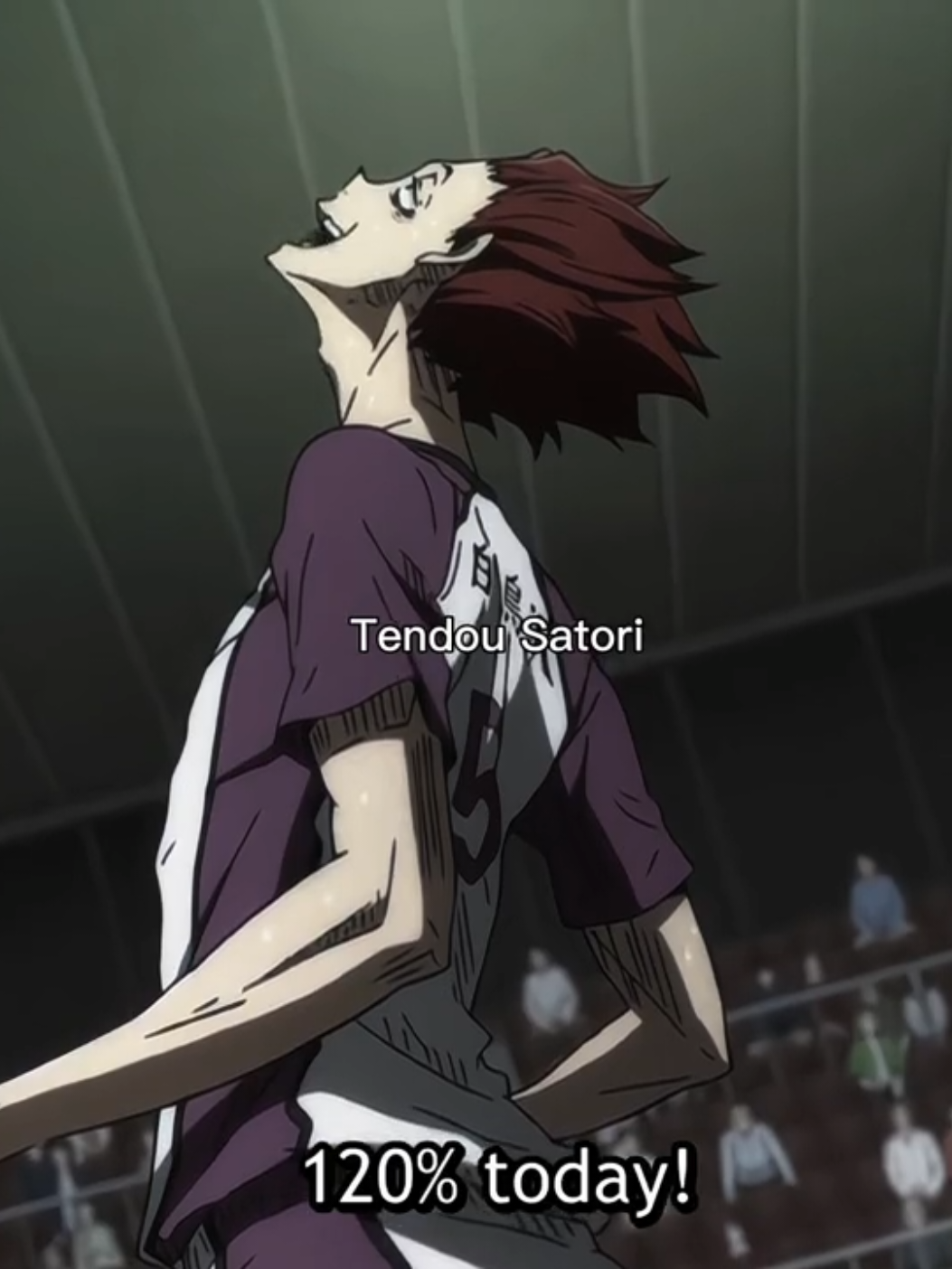 ¿ #anime #haikyuu #volleyball #tendousatori #tendouedit