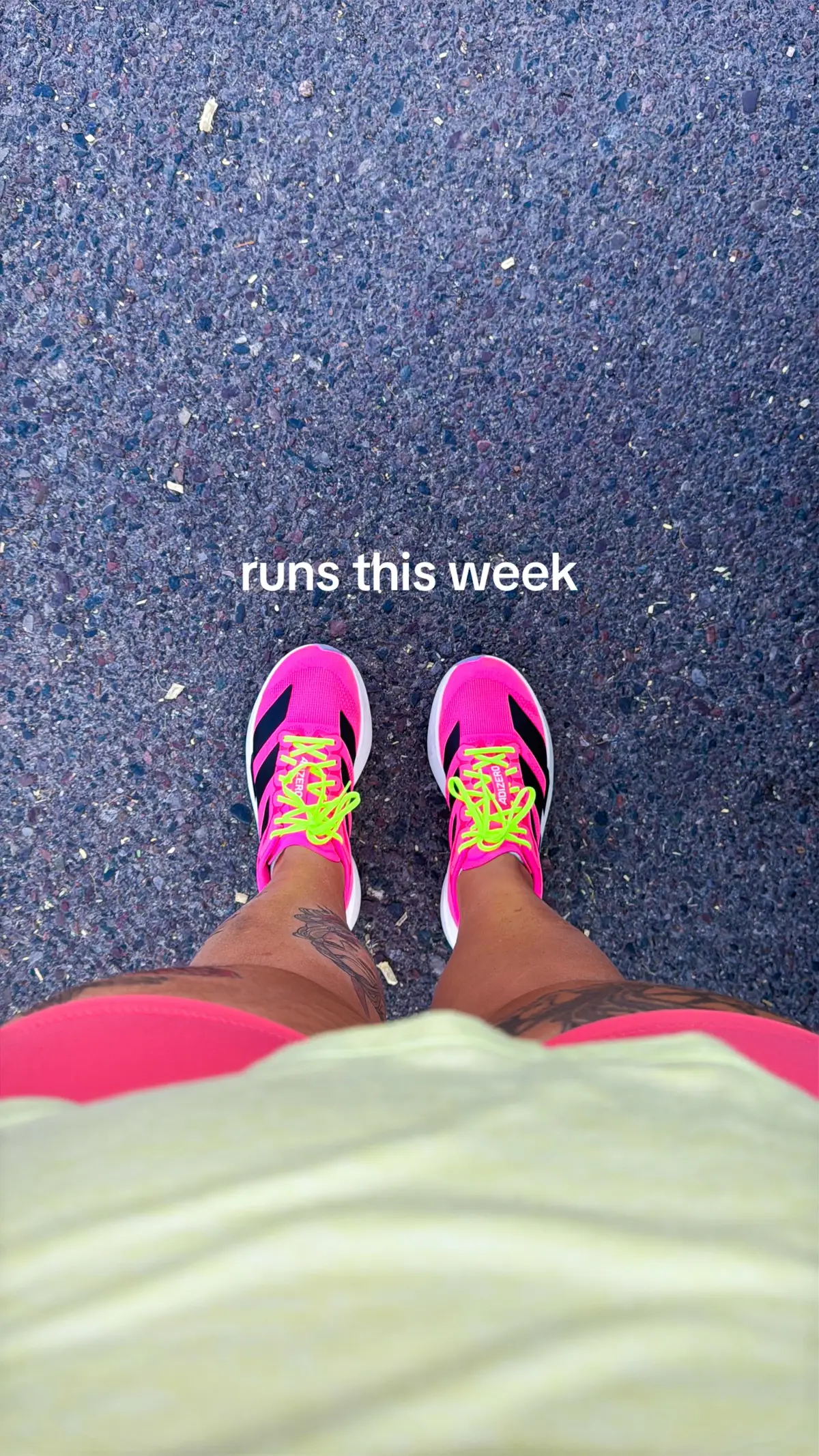 Week 4 of 10k training is complete! I started the week off sick, felt better, got more sick then actually better. My lungs felt it this week for sure. Here’s to week 5! #10ktraining #runtok #runna @Runna #runningjourney #runningmotivation 
