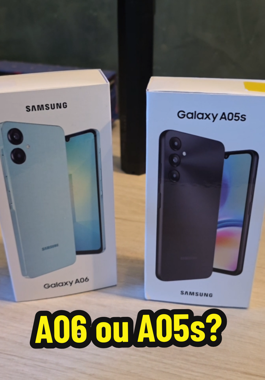 Galaxy A06 vs Galaxy A05s QUAL COMPRAR? QUAL é MELHOR?  #galaxya06 #galaxy05s #samsunggalaxy #samsung 