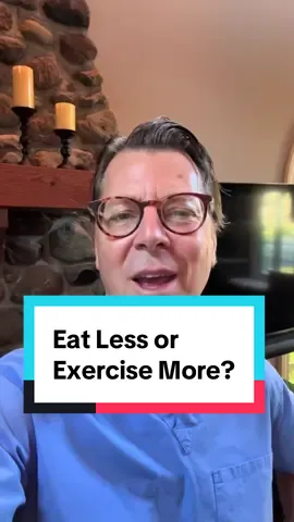 What’s more important: eating less or exercising more? I cover this in more detail in my newsletter coming out later today. You can sign up for free at the link in my bio