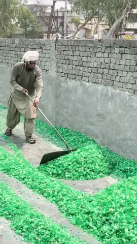 Turning Waste Bottles into Super Strong Plastic Ropes #RecyclingProcess #PlasticRecycling #FactoryInnovation #WasteToRopes