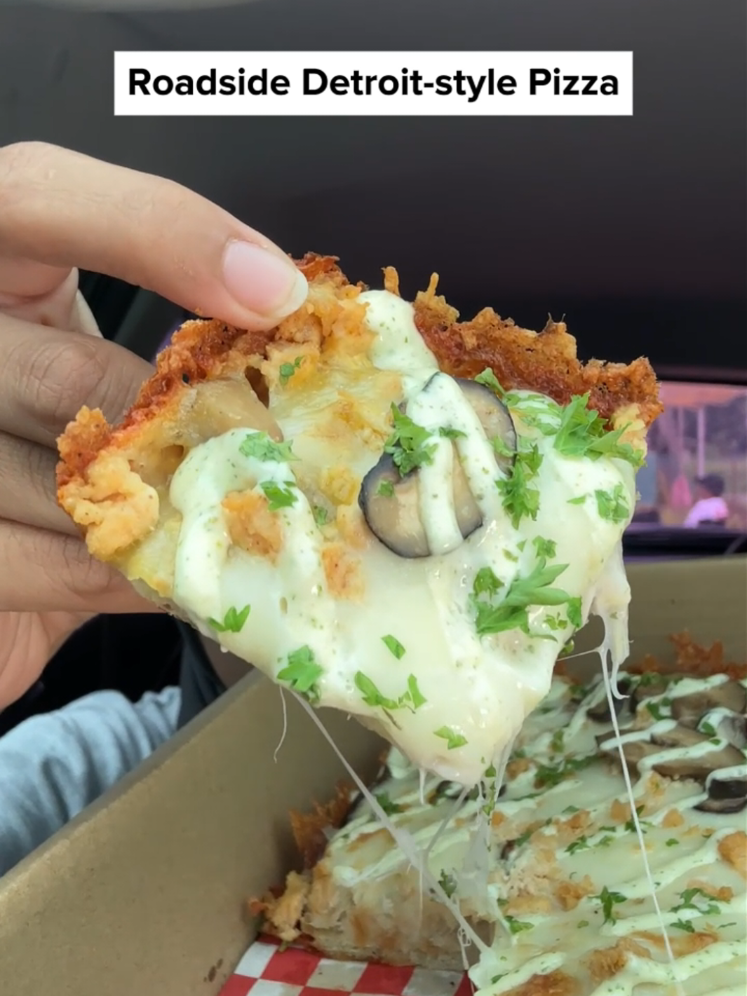 Detroit-style pizza with crispy cheese! 🍕 📍 @heysoftpizza Hey Soft Pizza, Komina Space Batu 17, 43100 Hulu Langat, Selangor ⏰ 3pm - 7pm (Fri) ⏰ 12pm - 7pm (Sat & Sun) 🎥 @Aisyah 