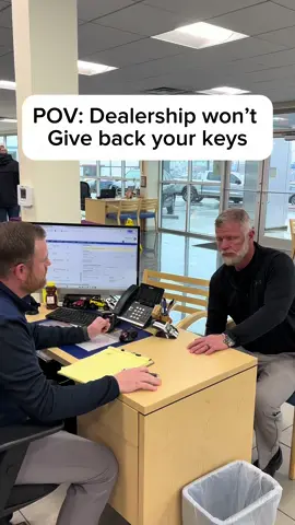 Always stingy with the keys #foryou #foryoupage #videos #reels #dealership 