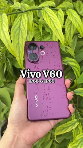 Sudah teruji IP68 & IP69💦 @vivocampus Indonesia #capturev60 #vivov60 #v60_riau2 #ZEISSPortrait #v60_riau2 