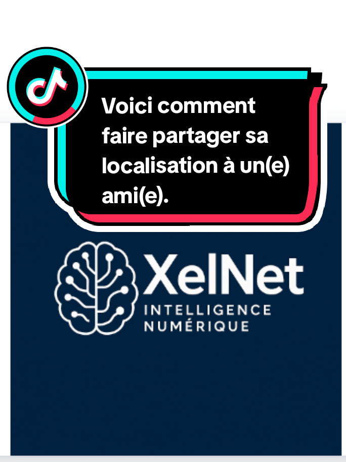 Voici comment partager sa localisation à un(e) ami(e) #XelNet #AstuceAndroid #voix #Android #Tips 