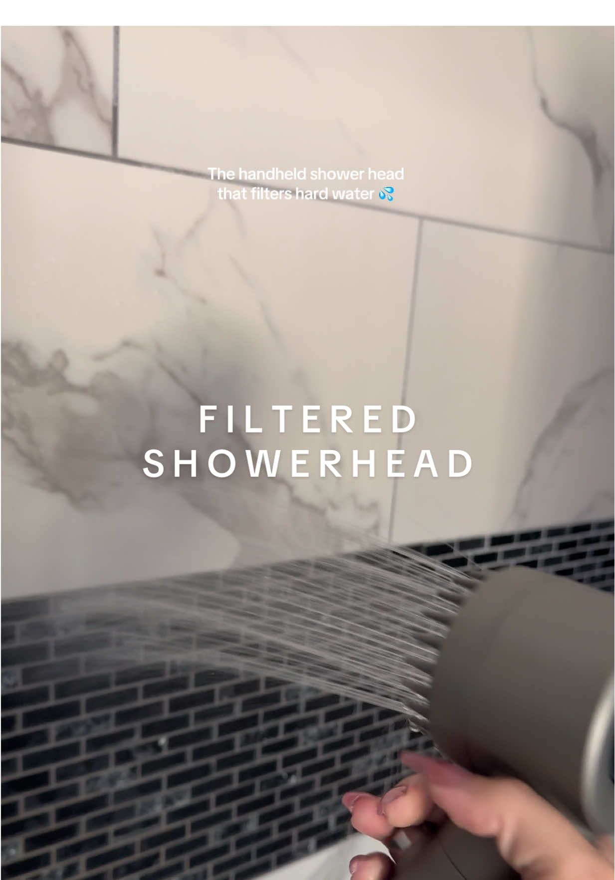 The difference that I noticed in my hair immediately after changing the showerhead… well worth the money, I would buy it again and again and again and again and again!!!! ##feelso##showerhead##filteredshowerhead##hardwaterfilter##tiktokshopcreatorpicks