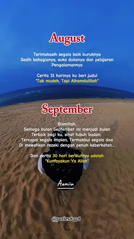 Selamat dtg September….. thanks for everything August 🫶🏻🫶🏻🫶🏻 #alhamdulillahforeverything  #salamseptember✌️  #goodbyeogoswelcomeseptember  #fypシ゚  #capcut 