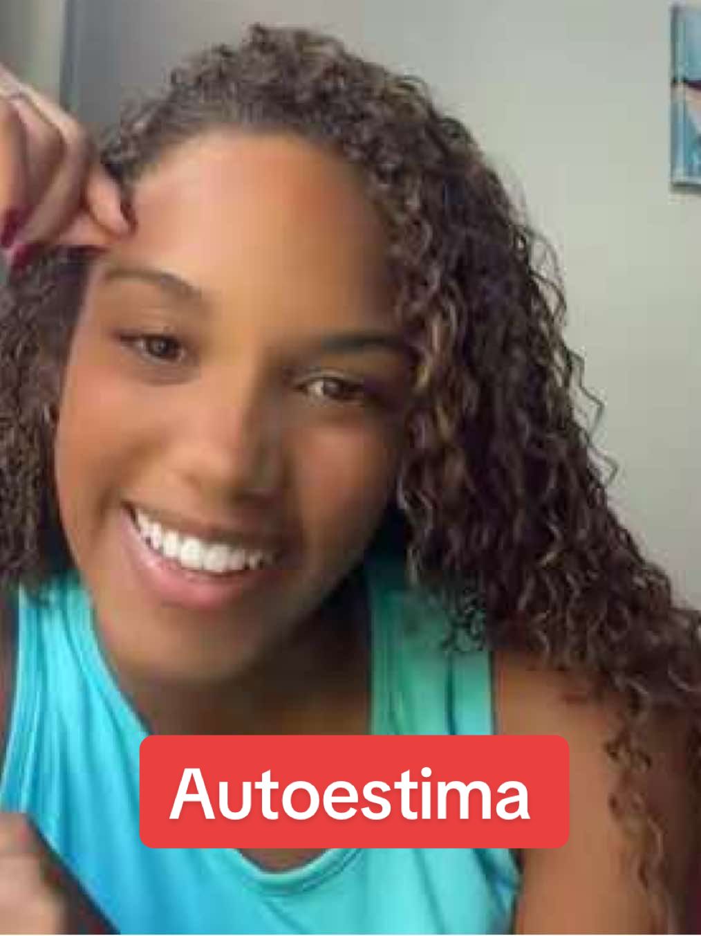 Falando sobre cabelo, bate papo !! #cachostiktok #cachos #nega #pret #permanenteafro 